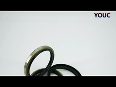 Black DKBI DKB Dust Oil Seal  Hydraulic Cylinder Dust Seal NBR PU Wiper Seal