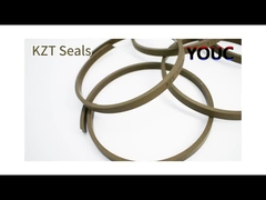 2024 PTFE Guide Rings KZT Wear Ring Dust Seals For Excavator Brown Construction Works