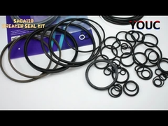 SAGA120 Model Breaker Seal Kit For Hydraulic Hammer Repair Kits