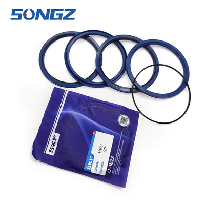 HBY 110*125.5*6.3 RBB Hydraulic Rubber Buffer Seal Kits For SKF Excavator