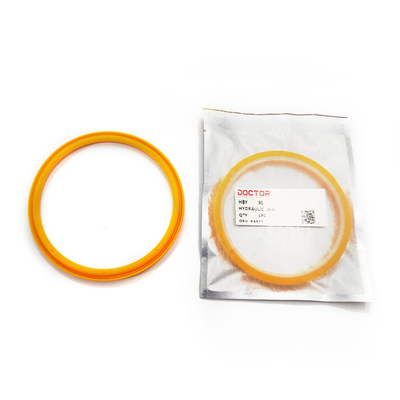 Excavator Wear Resistance HBY 45 Yellow Cylinder Oil Seal HBY Buffer Seal