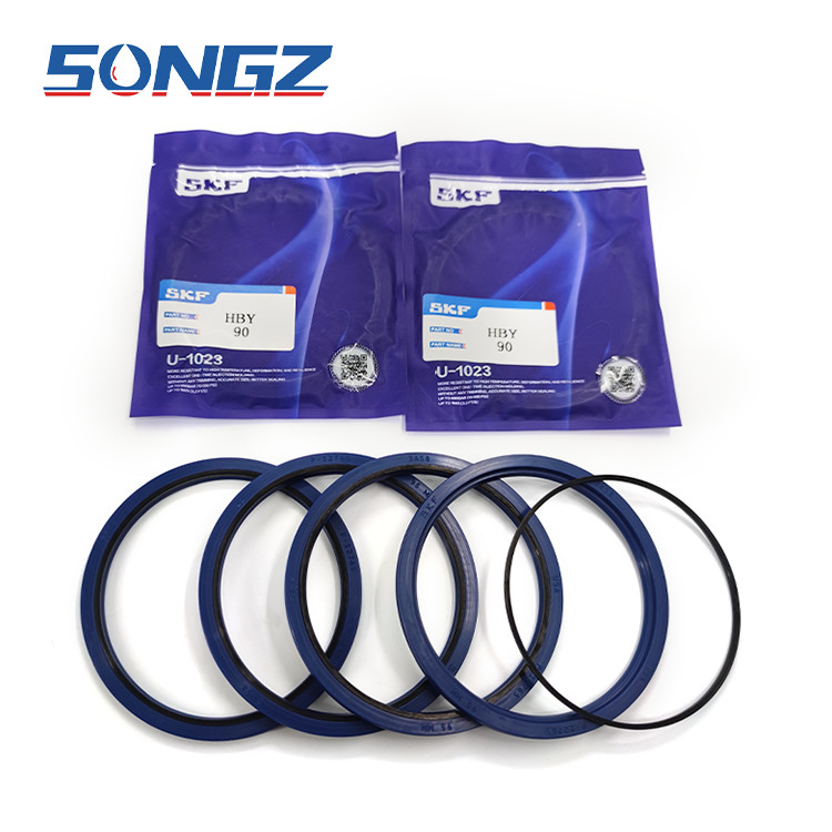 HBY 80*95.5*6.3 Rubber NBR Cylinder Rod Seal For SKF RBB Buffer Oil Seals