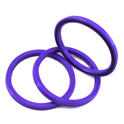 Hydraulic Cylinder Main Seals Double Lip Purple Rod Seals Cylinder rod seal