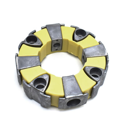 Hydraulic Pump 50H Excavator Spare Parts Coupling Machine Rubber Parts With Aluminum