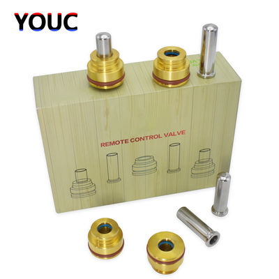 High-Quality Excavator Hydraulic 10*10mm Joystick Pusher Remote Control Valve Of CAT DH R EC
